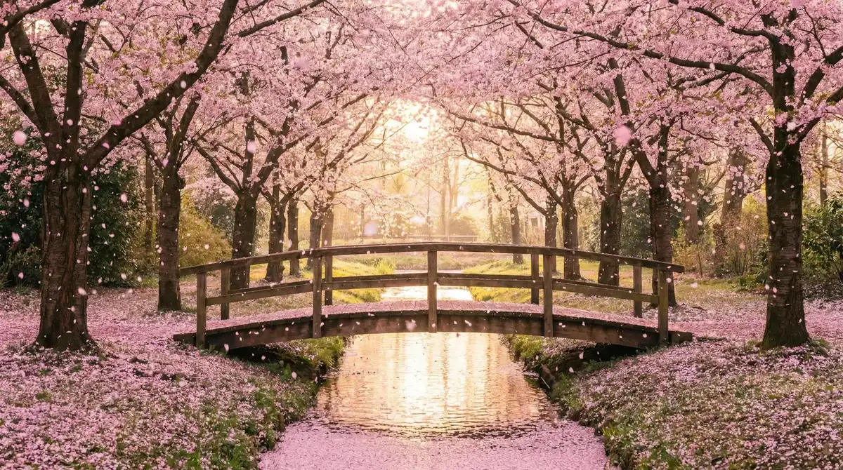 樱花桥畔 - 绿巨人WWW在线观看下载 唯美风景